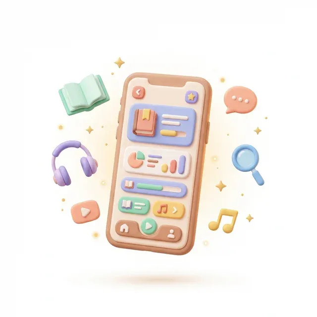 TocoTalk APP 界面展示与功能图标