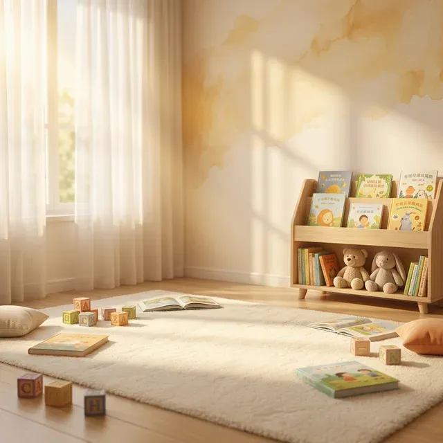 温馨的儿童阅读空间